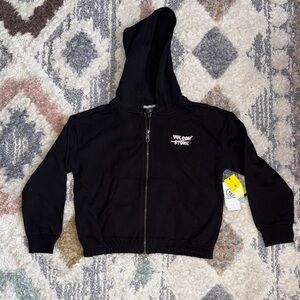 Volcom Kids Black Zip-Up Hoodie